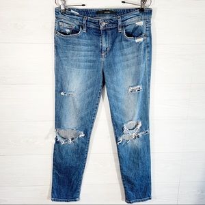 Joe's Jeans 28 Skinny Ankle Distressed  Keagan